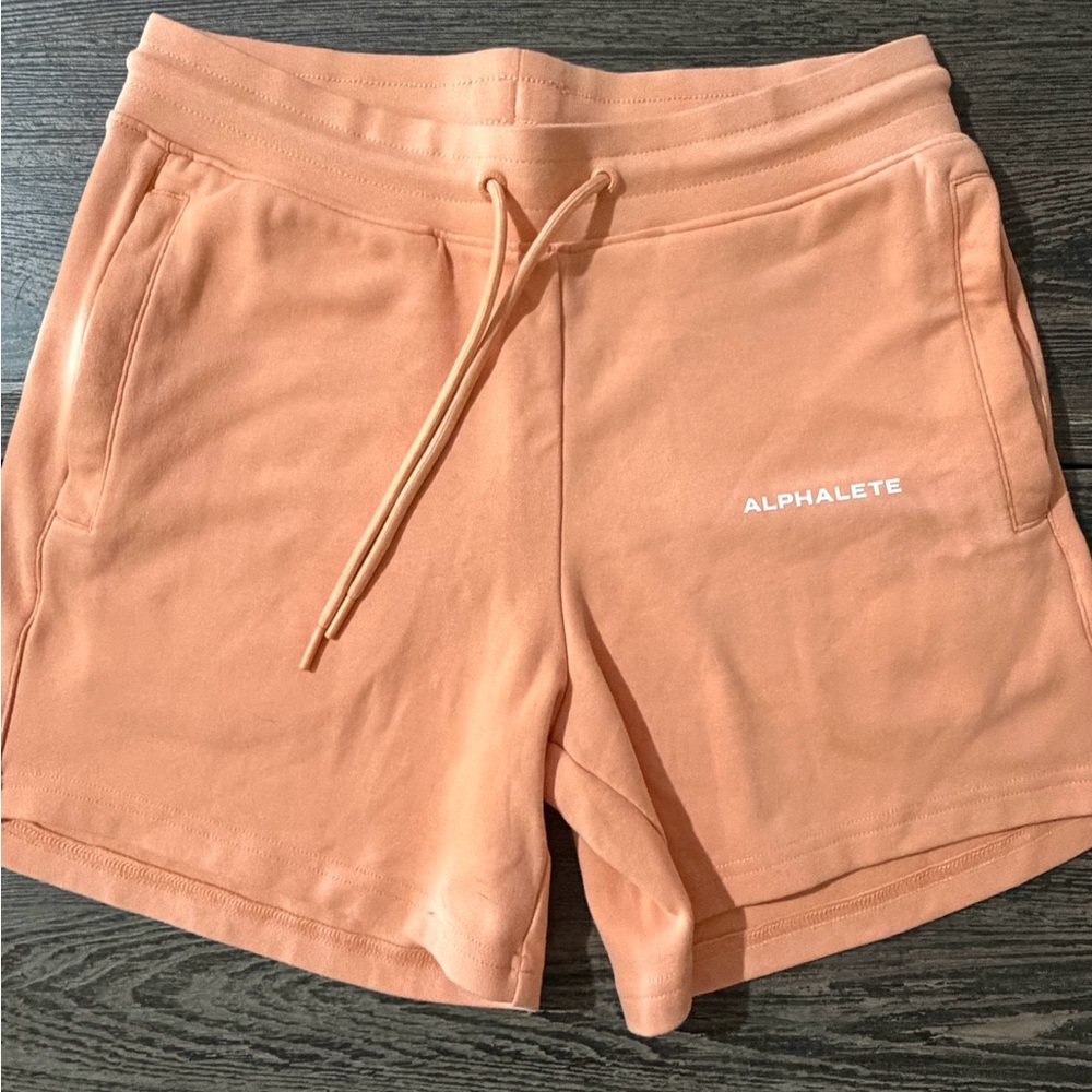 Alphalete Women's Coral Athletic Shorts